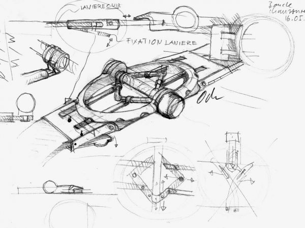 boucle de chaussures sketch